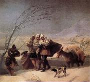 Francisco Goya Winter oil painting reproduction